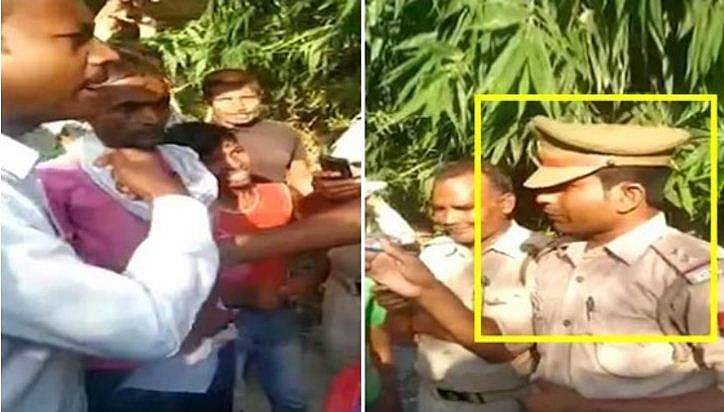 എസ്‌ഐ ഹെല്‍മെറ്റ് ധരിച്ചില്ല; വാഹനരേഖകള്‍ കൈവശമില്ല; തടഞ്ഞുനിര്‍ത്തി പിഴ അടപ്പിച്ച് നാട്ടുകാര്‍ (വീഡിയോ)