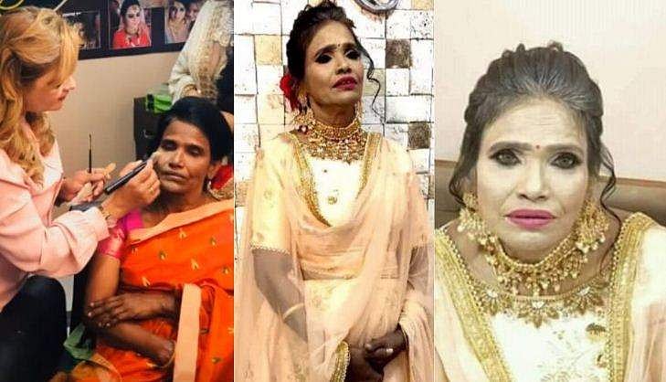 ഇത് പഴയ ആളല്ല; ലെഹങ്കയില്‍ തിളങ്ങി രാണു മണ്ഡല്‍, അമ്പരപ്പിക്കുന്ന മേക്കോവര്‍; വിഡിയോ
