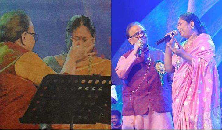 മലർകൾ പേസുമാ... എസ്‌പിബിക്കൊപ്പം നിന്ന് മനീഷ പാടി; വികാരഭരിതയായി ​ഗായിക വേദിയിൽ പൊട്ടിക്കരഞ്ഞു ,വിഡിയോ 