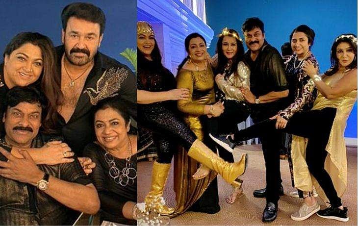 കറുപ്പണിഞ്ഞ് മോഹൻലാൽ, ​ഗോൾഡൻ ഷർവാണിയിൽ ജയറാം, ഡിസ്കോ റാണിയായി ലിസിയും; എണ്‍പതുകളിലെ സൂപ്പർതാരങ്ങൾ വീണ്ടും ഒത്തുകൂടി, ചിത്രങ്ങൾ 