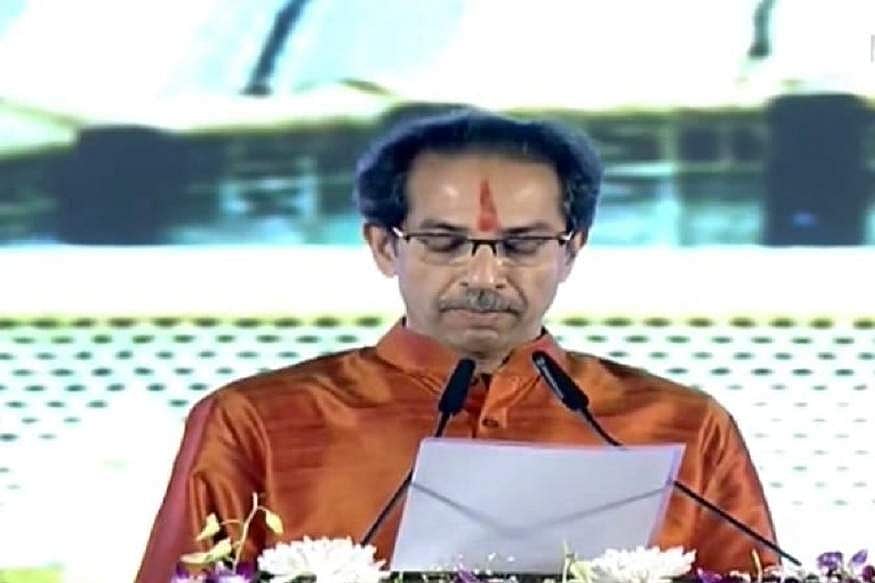 ഉദ്ധവ് താക്കറെ മഹാരാഷ്ട്ര മുഖ്യമന്ത്രി, പതിനായിരങ്ങളെ സാക്ഷിയാക്കി സത്യപ്രതിജ്ഞ 