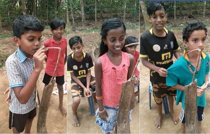 ''എല്ലാവരും പത്ത് രൂപ ഇട്ടാല്‍ നമുക്കൊരു പന്ത് വാങ്ങാം'': ഓല മടല്‍ മൈക്കും ബെഞ്ചുമായൊരു മീറ്റിങ്, വീഡിയോ വൈറല്‍
