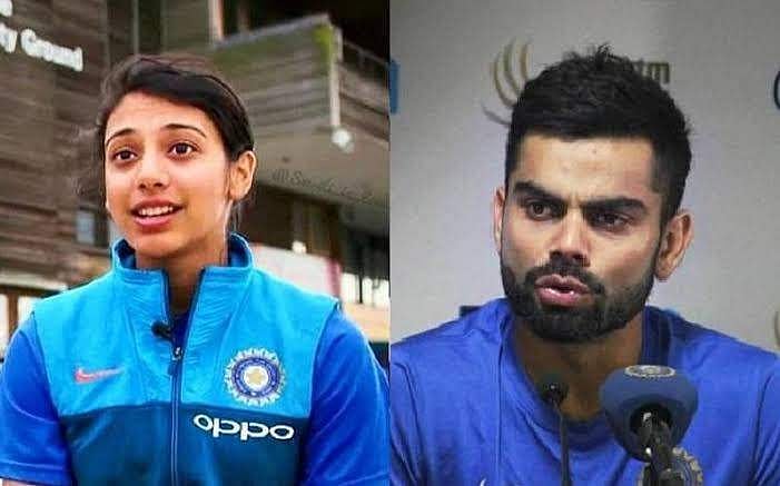 കോഹ് ലിയേക്കാള്‍ വേഗം മന്ദാനയ്ക്ക്, ഈ പെണ്ണിന് മുന്‍പിലുള്ള ഇന്ത്യക്കാരന്‍ ശിഖര്‍ ധവാന്‍ മാത്രം