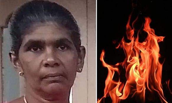 വീട്ടമ്മയുടെ മൃത​ദേഹം കത്തിക്കരിഞ്ഞ നിലയിൽ; ​ദുരൂഹത