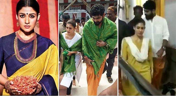 ദേവിയാകാന്‍ അനുഗ്രഹം തേടി നയന്‍താര കന്യാകുമാരിയില്‍, കൂട്ടിന് വിഘ്‌നേഷും; വിഡിയോ വൈറല്‍