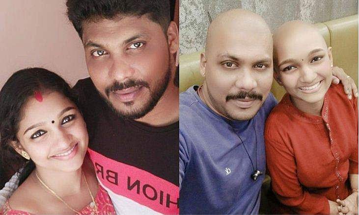 'കീമോയുടെ വേദനയിലും അവള്‍ എല്ലാവരോടും ചിരിക്കും, കളിപറയും'; ഭാര്യയുടെ കാന്‍സര്‍ പോരാട്ടത്തെക്കുറിച്ച് ഭര്‍ത്താവ്