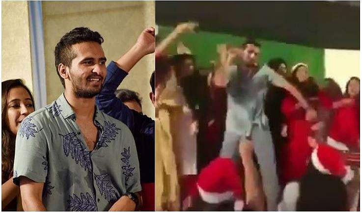 ബ്രേക്ക് അപ്പ് ഗാനത്തിനൊപ്പം ഷെയ്നിന്റെ തകർപ്പൻ ഡാൻസ്; കോളജ് കുട്ടികൾക്കൊപ്പം ചുവടുവച്ച് താരം (വിഡിയോ) 