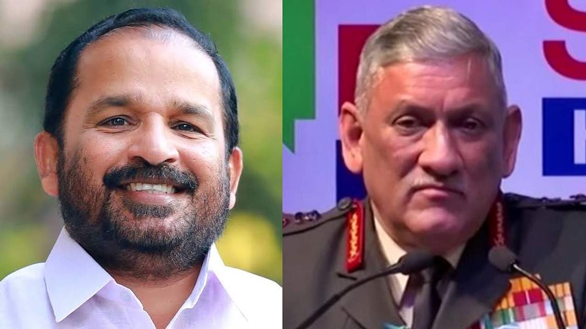 'ബിപിന്‍ റാവത്തിന്റെ രാഷ്ട്രീയച്ചുവയുളള പരസ്യപ്രസ്താവന നിയമ ലംഘനം'; നടപടി ആവശ്യപ്പെട്ട് രാഷ്ട്രപതിക്ക് ടി എന്‍ പ്രതാപന്റെ കത്ത്