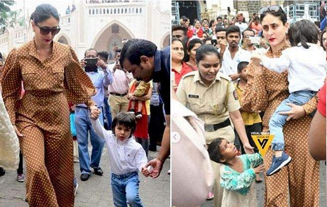 കാലിൽ വീണ് ഭിക്ഷയാചിച്ച പെൺകുട്ടിയെ ​ഗൗനിക്കാതെ കരീന; വിമർശിച്ച് ആരാധകർ, വിഡിയോ വൈറൽ 