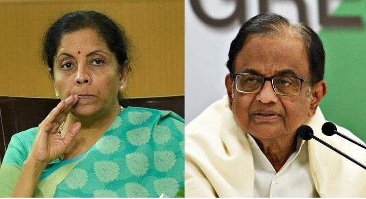 'വെണ്ണപ്പഴമാണോ മന്ത്രി കഴിക്കുന്നത് ?'; നിര്‍മ്മല സീതാരാമനെ പരിഹസിച്ച് പി ചിദംബരം