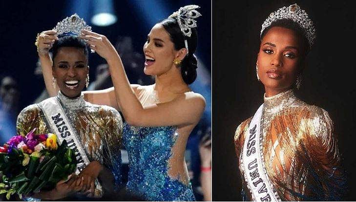 മിസ് യൂണിവേഴ്‌സ് കിരീടം ചൂടി ദക്ഷിണാഫ്രിക്കന്‍ സുന്ദരി സോസിബിനി തുന്‍സി; ചിത്രങ്ങള്‍