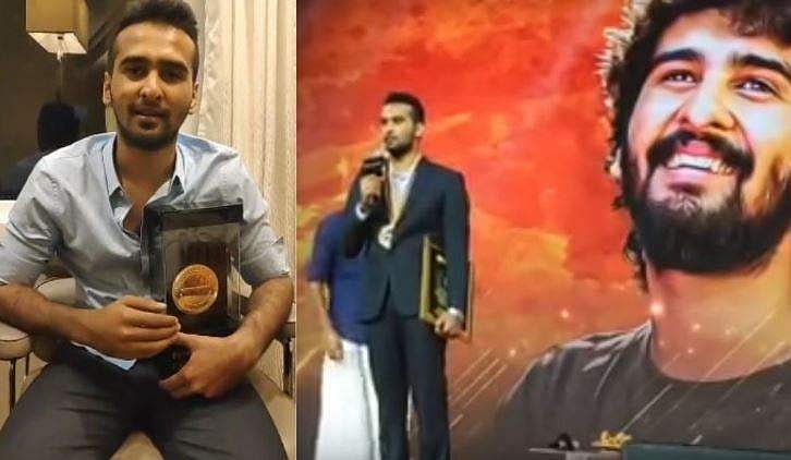 'തോറ്റുകൊടുക്കാത്തതിന് എനിക്ക് നന്ദി', പോരാട്ടം പറഞ്ഞും പാട്ടു പാടിയും ഷെയ്ന്‍ നിഗം അവാര്‍ഡ് വേദിയില്‍; വിഡിയോ