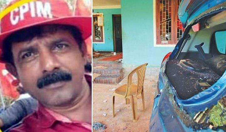 പീതാംബരന്റെ വീടിന് നേരെ ആക്രമണം; വീട്ടുപകരണങ്ങള്‍ നശിപ്പിച്ചു, കാര്‍ തല്ലിത്തകര്‍ത്തു; വീട്ടുകാരെ മാറ്റി