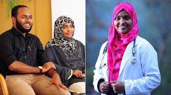 സംഘർഷങ്ങളും വേർപാടും കാത്തിരിപ്പും മറികടന്നു; ​​​ഹാദിയ ഇനി ഡോ. ഹാ​ദിയ അശോകൻ; സന്തോഷം പങ്കിട്ട് ഷെഫിൻ