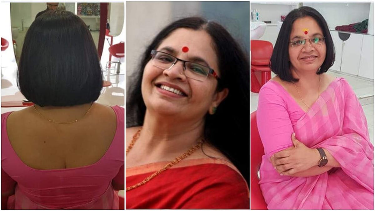 അതിഥിയായി പോയതാണ്, അവിടെ എത്തിയപ്പോള്‍ ഭാഗ്യലക്ഷ്മി മുടി മുറിച്ചു (വീഡിയോ)