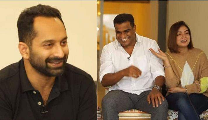 അല്ലേലും ദിലീഷേട്ടന്‍ ആള് ലോലനാ..., നസ്രിയയുടെ കമന്റ്; 'ഒന്നനങ്ങി ചെയ്യടോ' എന്ന് ഫഹദിനോട് 