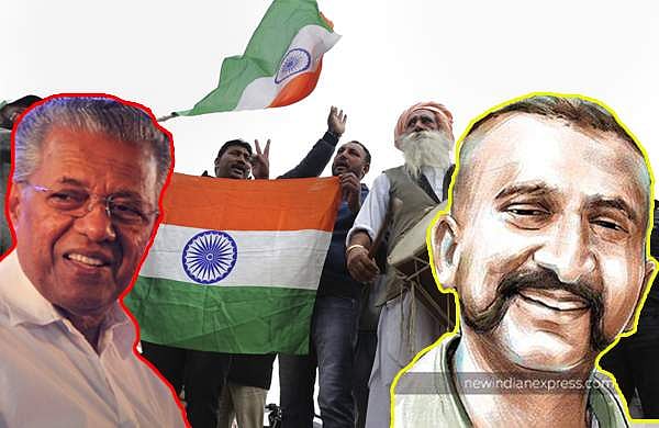 കേരള ജനതയ്ക്ക് വേണ്ടി അഭിനന്ദനെ അഭിവാദ്യം ചെയ്യുന്നു; തിരിച്ചുവരവില്‍ അതിയായ സന്തോഷമെന്ന് മുഖ്യമന്ത്രി