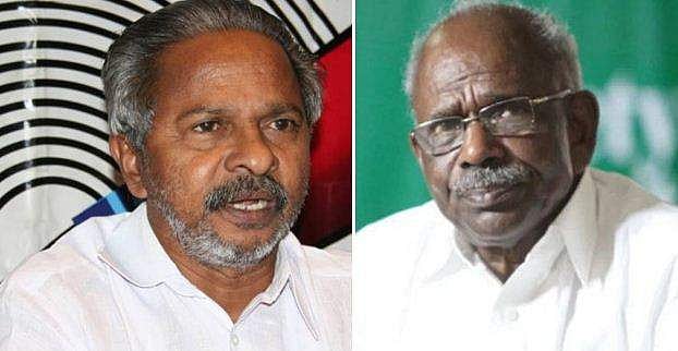 പ്രളയത്തിന്റെ കാരണക്കാരൻ ആ കറുത്തവൻ; മന്ത്രി മണിയെ 'ബ്ലാക്ക് മണി'യാക്കി പീതാംബരക്കുറുപ്പ്; വിവാ​ദം