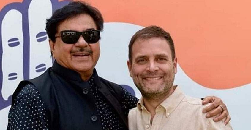 ബിജെപി വിടുന്നത് വേദനയോടെ; നടത്തിയ പോരാട്ടം അന്തസ്സുറ്റത്; രാഹുൽ ജനകീയ നേതാവെന്ന് ശത്രുഘ്നൻ സിൻഹ