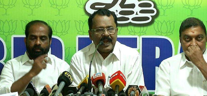 സിപിഐ നേതാവ് അടക്കം രണ്ടുപേർ ബിജെപിയിൽ ; ഇനിയും വരുമെന്ന് ശ്രീധരന്‍പിള്ള