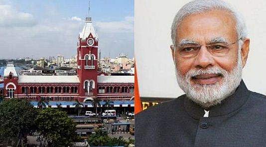 ചെന്നൈ സെൻട്രൽ അല്ല, ഇനി 'എംജിആർ റെയിൽവേ സ്റ്റേഷൻ'; പേര് മാറ്റം ഉടനെന്ന് പ്രധാനമന്ത്രി
