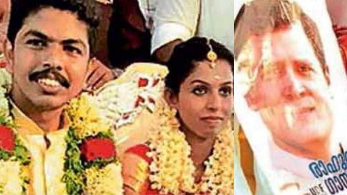 രാഹുലിനോട് കടുത്ത ആരാധന; വിവാഹവേദിയില് വേറിട്ട പ്രചാരണം, പോസ്റ്ററുകളും കത്തുകളും