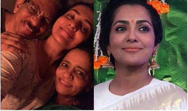 'എന്റെ കണിമധുരം'; അച്ഛനും അമ്മയ്ക്കുമൊപ്പം വിഷു ആഘോഷിച്ച് പാര്‍വതി 