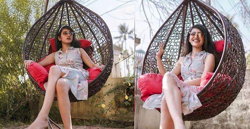 ഫ്ലോറൽ ​ഗൗൺ ധരിച്ച് ​ഗ്ലാമറസ് ലുക്കിൽ പ്രിയ വാര്യർ ; ചിത്രങ്ങൾ വൈറൽ