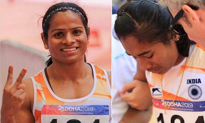 സ്വന്തം റെക്കോര്‍ഡ് തിരുത്തി ദ്യുതി; പരുക്കേറ്റ് ഹിമ പുറത്ത്; മുന്നേറ്റവുമായി മലയാളി താരങ്ങൾ