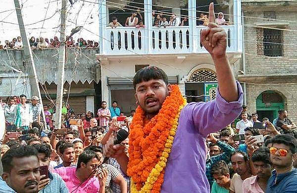 കനയ്യ കുമാറിനെതിരെ കരിങ്കൊടി, ഗോ ബാക്ക് വിളികള്‍; ബഗുസരായിലെ റാലിക്കിടെ പ്രതിഷേധം