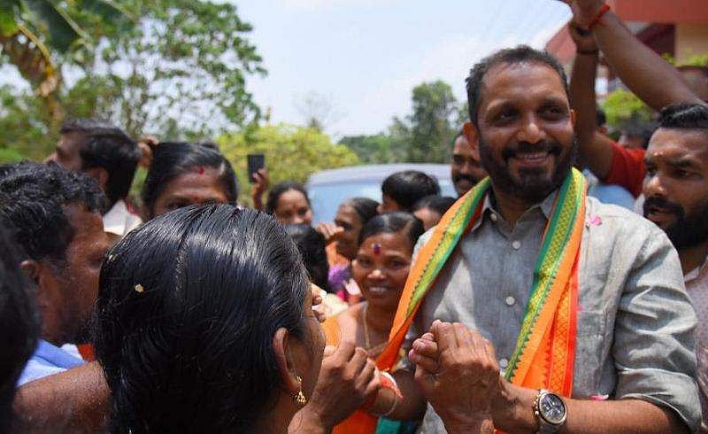 പത്തനംതിട്ടയില്‍ കെ സുരേന്ദ്രന്‍ വീണ്ടും നാമനിര്‍ദേശ പത്രിക സമര്‍പ്പിച്ചു