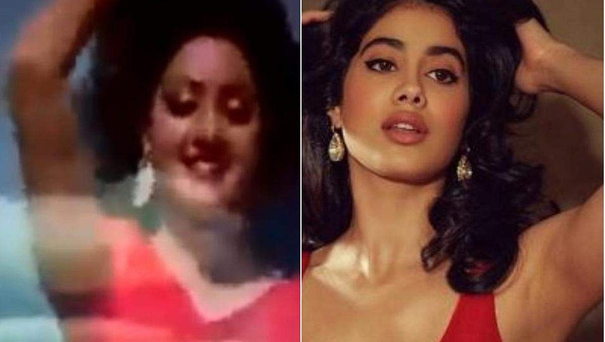 ഒറ്റനോട്ടത്തില്‍ ശ്രീദേവി തന്നെ: വൈറലായി ജാന്‍വി കപൂറിന്റെ ഫോട്ടോഷൂട്ട്