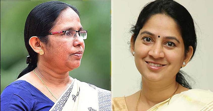 പ്രതിഭയ്‌ക്കെതിരെ കെ കെ ശൈലജ; പറയേണ്ട രീതി ഇതല്ല;  അത്തരത്തില്‍ കമന്റ് ഇട്ടത് തെറ്റ്