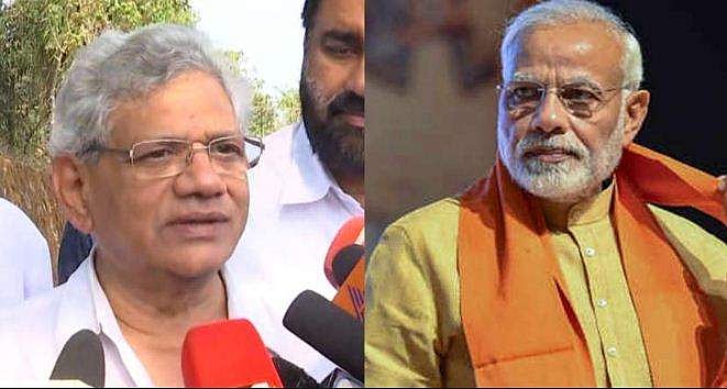 പേരിലുളള 'സീതാറാമിനോട്' പോലും ആദരവില്ല; യെച്ചൂരി രാമായണത്തെയും മഹാഭാരതത്തെയും അപമാനിച്ചെന്ന് മോദി 