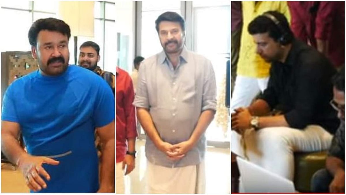 ഗായകനായി മമ്മൂട്ടി; പാട്ടുകേള്‍ക്കാന്‍ മോഹന്‍ലാല്‍ എത്തി; അമ്പരന്ന് അണിയറ പ്രവര്‍ത്തകര്‍ (വീഡിയോ) 