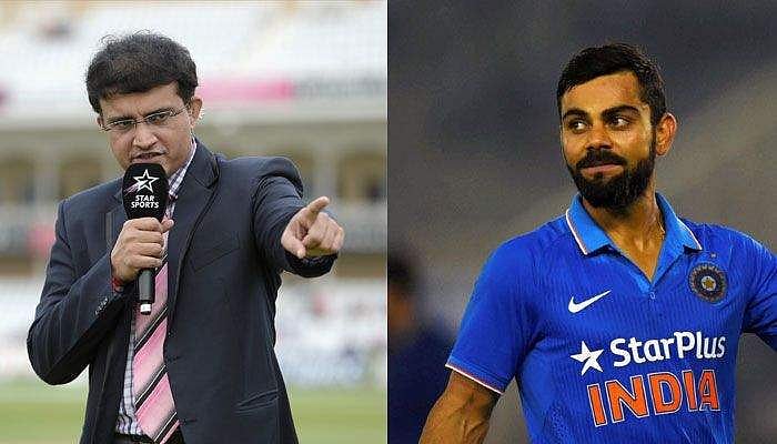 കോഹ് ലിയെ വാനോളം പുകഴ്ത്തി, പക്ഷേ ആ റെക്കോര്‍ഡിലെ തന്റെ പേര് പറയാതെ വിട്ടു, ആരാധകരെ കീഴടക്കി ഗാംഗുലി