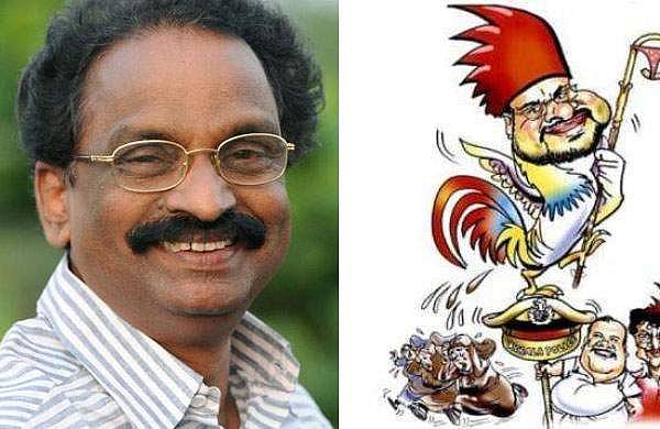 ലളിതകലാ അക്കാദമി സ്വതന്ത്ര സ്ഥാപനമല്ല; പിണറായി മനുഷ്യനെ കൊന്ന് തലച്ചോറ് വില്‍പ്പനയ്ക്ക് വച്ചെന്ന് പറഞ്ഞ കാര്‍ട്ടൂണിനാണ് കഴിഞ്ഞതവണ അവാര്‍ഡ് നല്‍കിയത്: എകെ ബാലന്‍