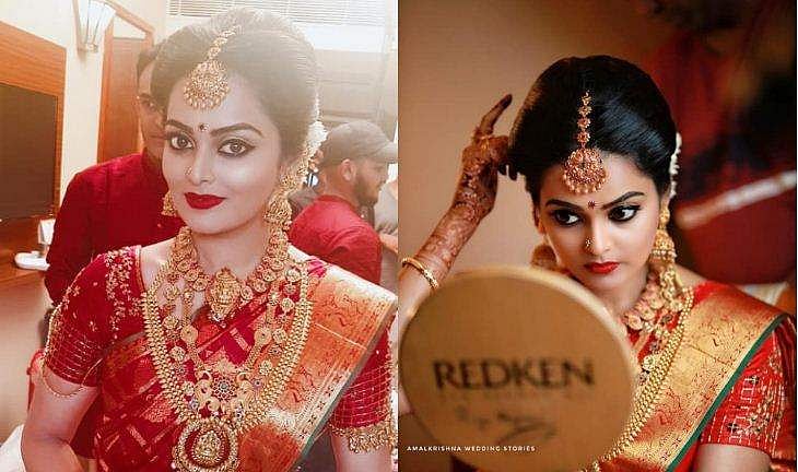 നടി വിഷ്ണുപ്രിയ വിവാഹിതയായി; ചിത്രങ്ങള്‍ കാണാം