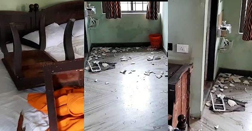 കുളിക്കാന്‍ കയറിയ യുവതിയുടെ ഫോട്ടോയെടുത്തു; കോഴിക്കോട് ഹോട്ടല്‍ അടിച്ചുതകര്‍ത്തു