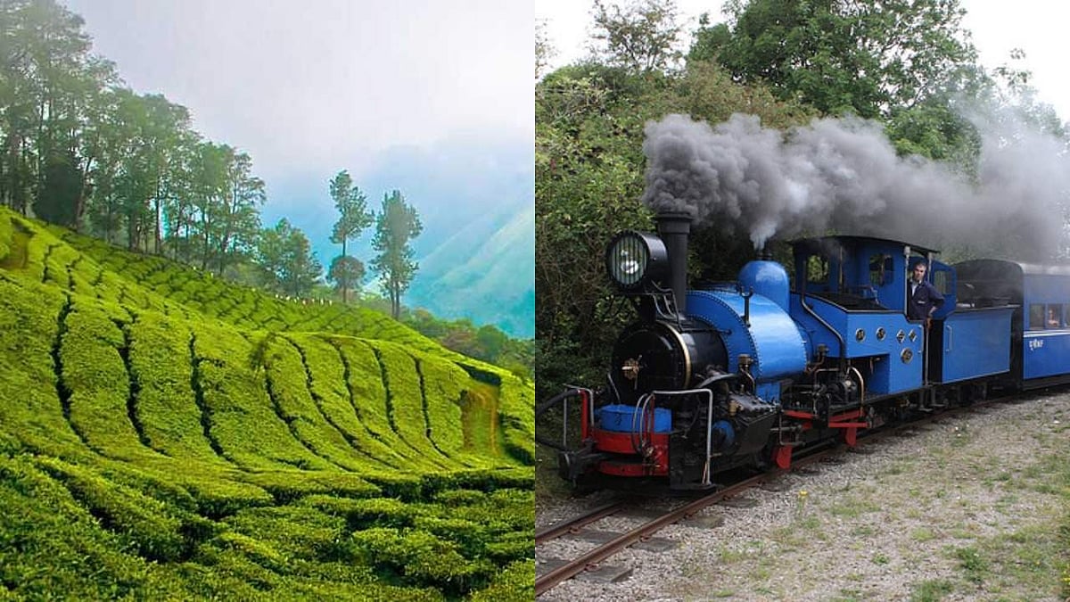 മൂന്നാറിലേക്ക് വീണ്ടും ചൂളം വിളിയുമായി തീവണ്ടികള്‍; ഹിമാലയം റെയില്‍വേ മാതൃക 
