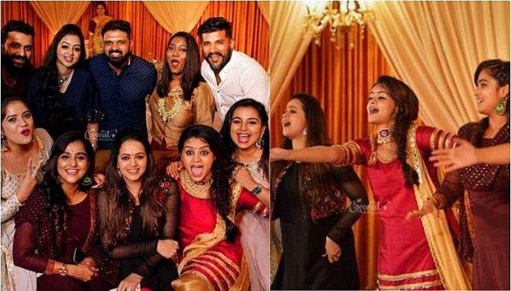 നിശ്ചയത്തിന്റെ തലേരാവ് ആഘോഷമാക്കി താരങ്ങള്‍; വേദിയില്‍ തകര്‍ത്താടി ഭാവനയും രമ്യാനമ്പീശനും, കൂട്ടിന് വിജയ് യേശുദാസിന്റെ പാട്ടും (ചിത്രങ്ങളും വിഡിയോയും) 