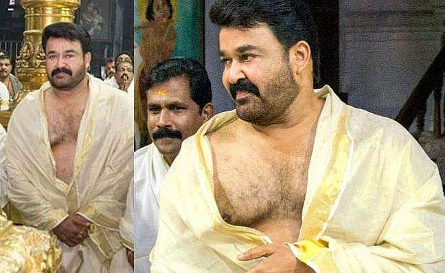 ഗുരുവായൂരില്‍ ദര്‍ശനം നടത്തി മോഹന്‍ലാല്‍; ചിത്രങ്ങള്‍