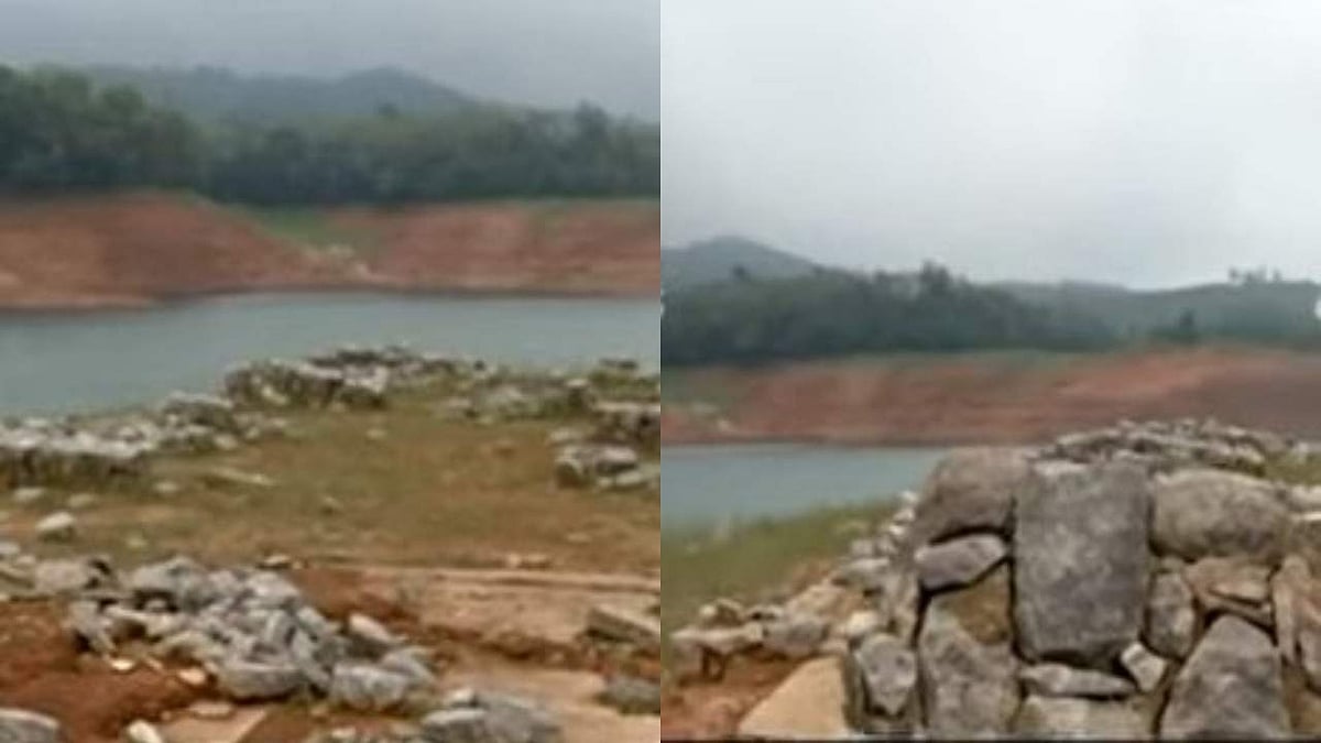 ഇടുക്കി അണക്കെട്ടിലെ ജലനിരപ്പ് താഴ്ന്നപ്പോള്‍ ഒരു ഗ്രാമം പുനര്‍ജനിച്ചു!