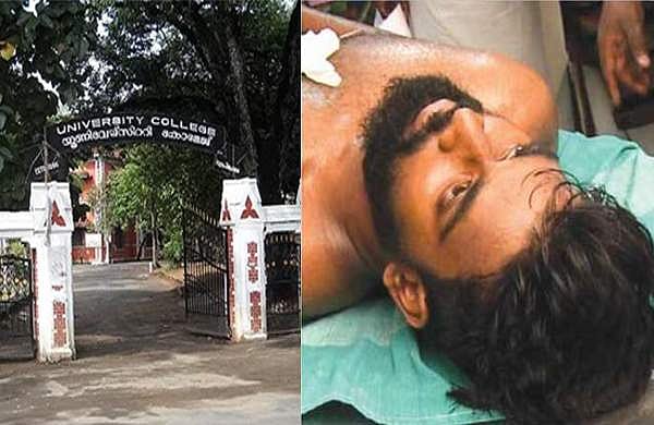 യൂണിറ്റ് സെക്രട്ടറി പിടിച്ചുവച്ചു, പ്രസിഡന്റ് കുത്തിയെന്ന് അഖിലിന്റെ മൊഴി; കോളജിലെ എസ്എഫ്‌ഐ കൊടികളും ബോര്‍ഡുകളും നീക്കം ചെയ്തു