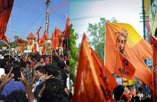 'ഞങ്ങളെ തടയാന്‍ വളര്‍ന്നിട്ടില്ല'; എംജി കോളജില്‍ തെരഞ്ഞെടുപ്പ് നടത്തി നോക്കൂ, അപ്പോഴറിയാം ശക്തി: എബിവിപി