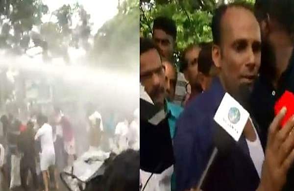 സിപിഐ മാര്‍ച്ചില്‍ സംഘര്‍ഷം: ലാത്തിചാര്‍ജ്; എല്‍ദോ എബ്രഹാം എംഎല്‍എക്ക് പരിക്ക്