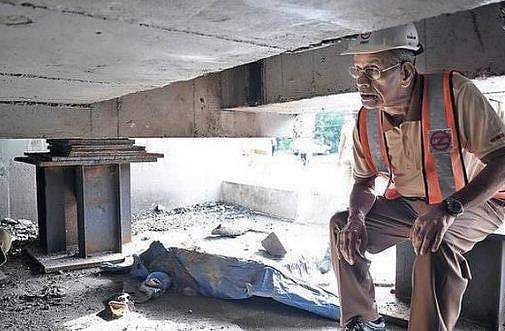 പാലാരിവട്ടം പാലം; ഇ ശ്രീധരൻ റിപ്പോർട്ട് നൽകി; പൊളിക്കണോ എന്ന കാര്യത്തിൽ തീരുമാനം പിന്നീട്