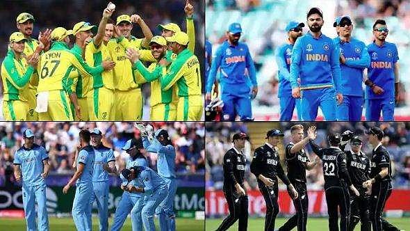 സെമി ചിത്രം തെളിഞ്ഞു; കാണാം ഇന്ത്യ- ന്യൂസിലൻഡ്, ഓസ്ട്രേലിയ- ഇം​ഗ്ലണ്ട് പോരാട്ടം