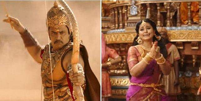 കര്‍ണനായി അര്‍ജുന്‍ ; പാഞ്ചാലിയായി സ്‌നേഹ ; 'കുരുക്ഷേത്ര' ട്രെയിലര്‍ പുറത്ത്