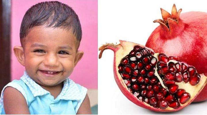 മാതളനാരങ്ങയുടെ കുരു തൊണ്ടയില്‍ കുടുങ്ങി ഒന്നരവയസുകാരന്‍ മരിച്ചു